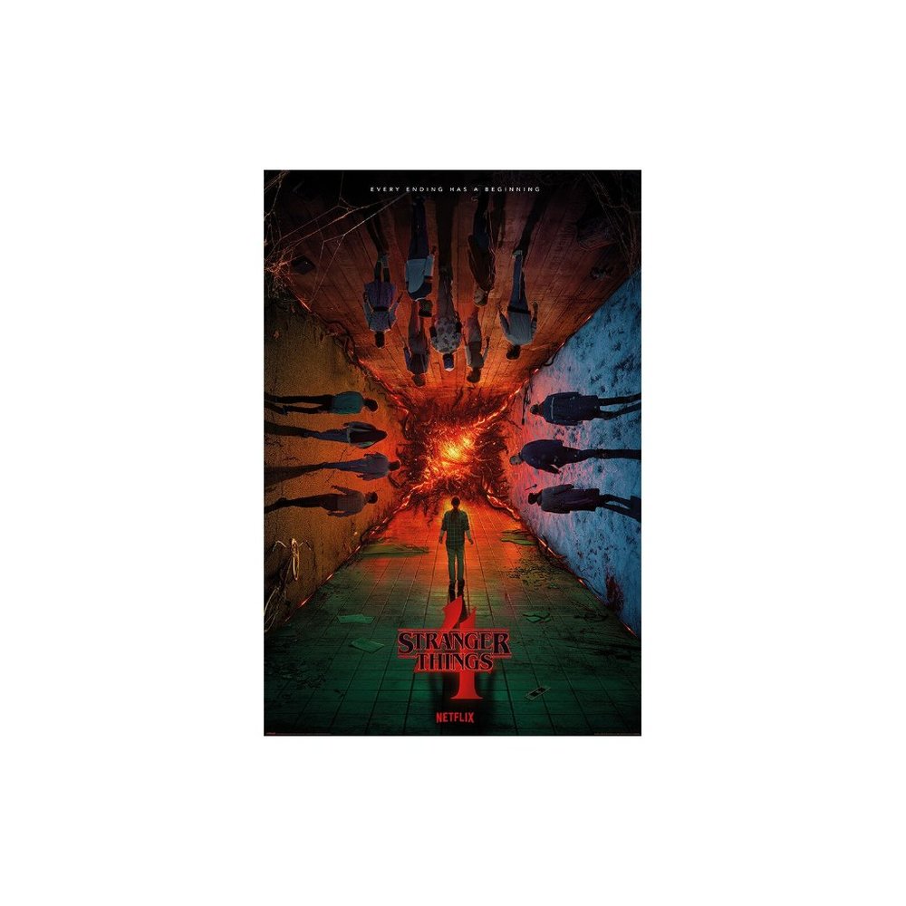 Stranger Things 4 - Teaser - Netflix - TV Poster - 22 inches X 34 inches